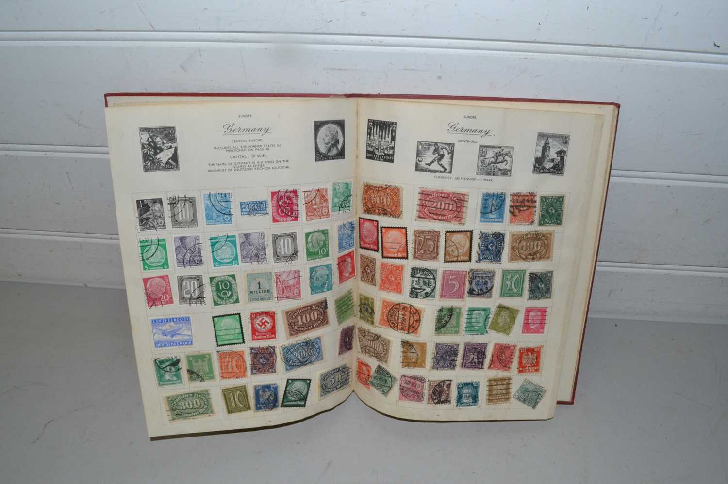 Nelson Junior stamp album