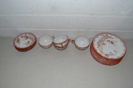 Quantity of Japanese Eggshell tea wares