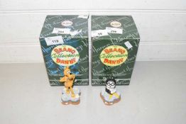 Robert Harrop Beano collection Pup Parade figures, Pug and Enry