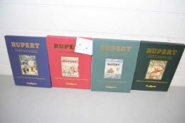 Rupert reproduction annuals 1949, 1950, 1951 and 1952 (4)