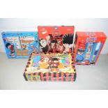 Mixed Lot: Dennis the Menace and Beano items to include boxed crackers, cycle kit, fun pack and