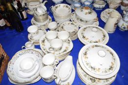 Quantity of Royal Doulton Larchmont tea and dinner wares plus other assorted ceramics