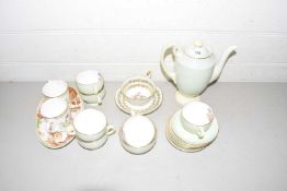 Mixed Lot: Tea wares to include Grosvenor and others