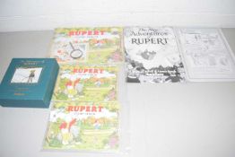 Mixed Lot: Rupert interest to include a boxed reproduction set of the first four publications plus