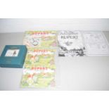 Mixed Lot: Rupert interest to include a boxed reproduction set of the first four publications plus