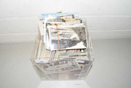 Box of various mixed postcards