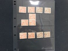 GB 1924 Wembley Exhibition: 2 mint sets plus 1925 Wembley Exhibition pair together with single