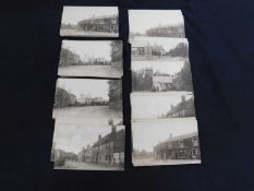 Packet: 80 plus assorted picture postcards including quantity duplicate views of Denver