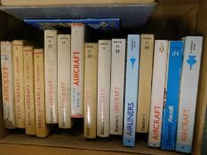 Small box: Observers Book of Aircraft, 16 titles, all different