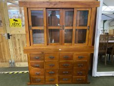 Hardwood Apothecary Table