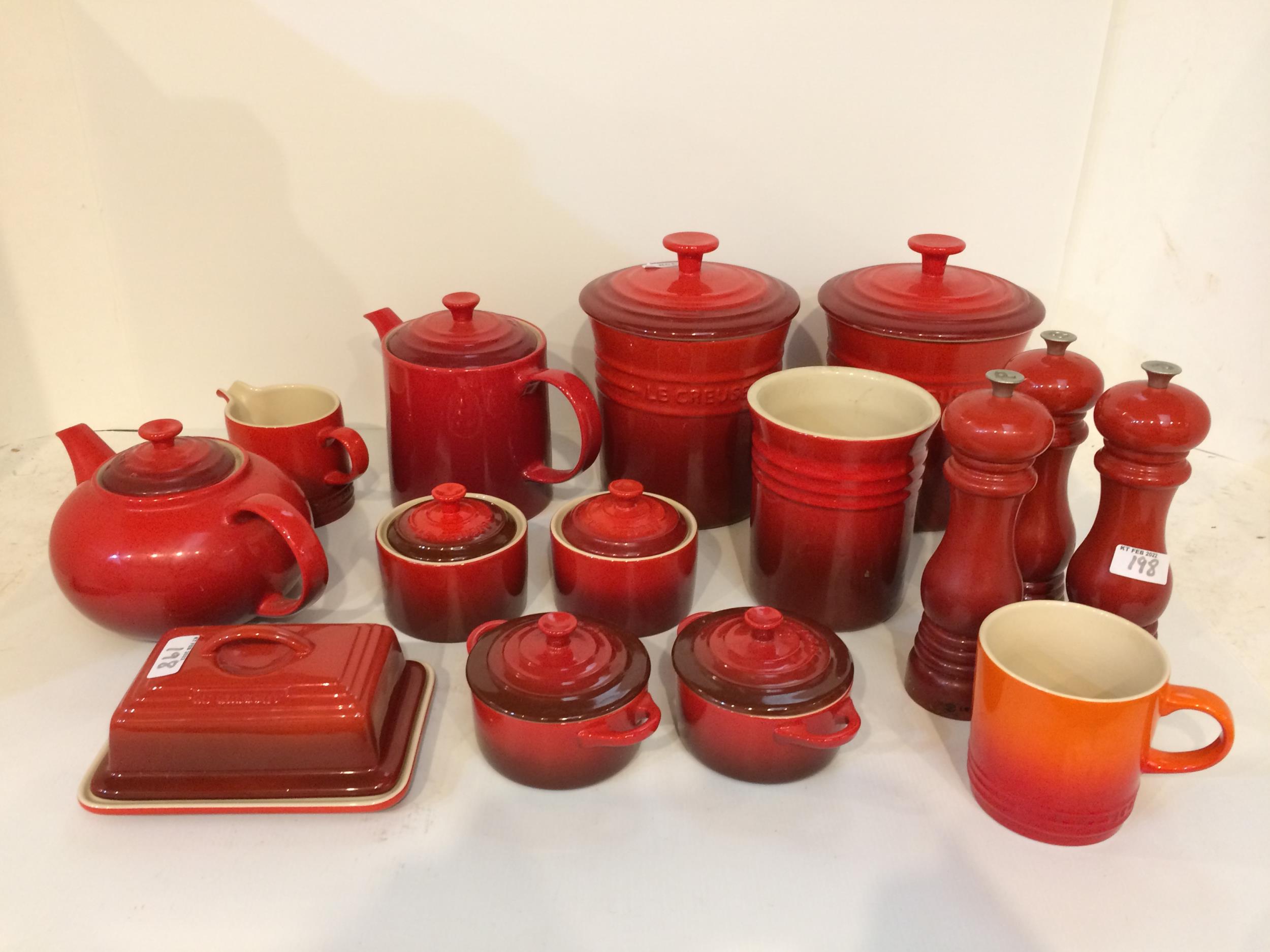 Quantity of Red Le Creuset - Image 2 of 10