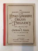 1942 Book of the Anatomy of Physiology of the female Generative organs and of Pregnancy