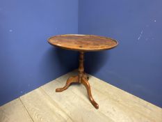 Burr Elm tilting table