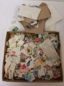 Quantity of stamps, loose