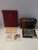 Quantity of ephemera including Kipling books, cigarette cards, Royal memorabilia etc