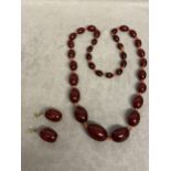 Cherry Amber beads