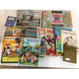 Children's books and jigsaw puzzles