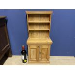 Pine apprentice dresser, 77.5cm high x 36c, W