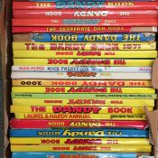 A quantity of 1970s, 1980s, and later comic books, including mainly The Dandy Books, and Blue Peter,