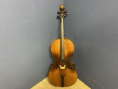 French Cello by Thibouville Lamy second half of the 20th C. good order.