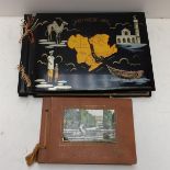 Early C20th "Souvenir of Aden" with historic photos from Europe and North Africa, and an album