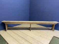 Single bench, 275cm Long, x 22cm Wide