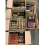 A large quantity of antique/vintage books, to include Harmsworth atlas, Gazetteer; Shakespear,