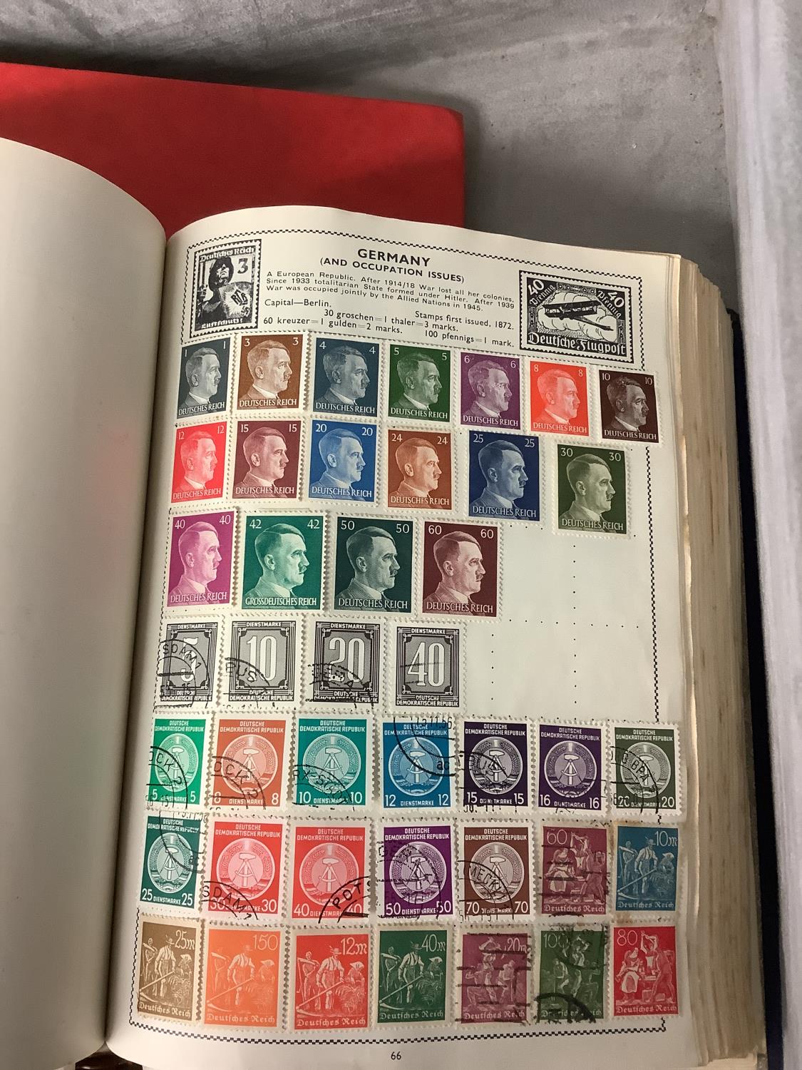 A large collection of C20th & C21st UK and World Stamps, to include two near complete albums, and - Image 4 of 16