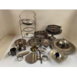 Quantity of silver plate, see images for details