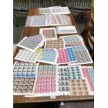 A large collection of mainly Vatican and European stamps, to include full sheets in good to mint