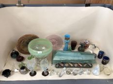 Quantity of late C19th and C20th glasswares