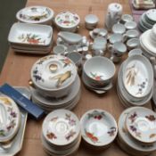 Quantity of Royal Worcester Evesham ware