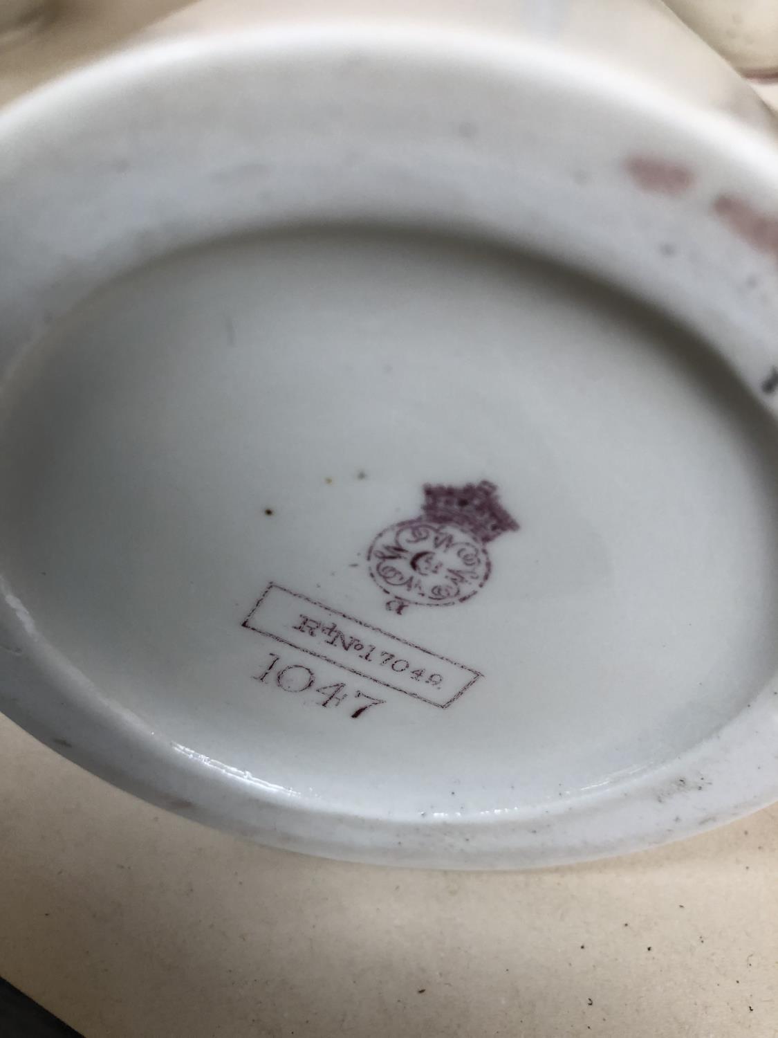 A brown glazed slip ware two handled stoneware and other pottery and china including Wedgwood etc - Image 11 of 29