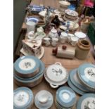 Quantity of china to include, a cheese dish and cover, Simpsons Ambassador part dinner service,