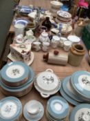 Quantity of china to include, a cheese dish and cover, Simpsons Ambassador part dinner service,