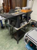 Router table by Trend, and bits (clearance of tools from a local retired woodworker, all PAT tested)
