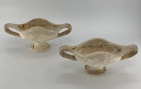 Pair of vases, (in the style of the lot 220 - Constance Spry, Fulham Pottery, and from the same