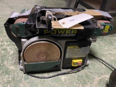 Record Power Disc and Belt Sander (clearance of tools from a local retired woodworker, all PAT