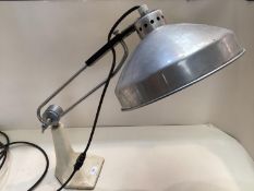 A retro vintage 20th century table lamp / heat lamp?