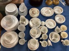 A quantity of Beatrix Potter China, Wedgwood, Etruria & Barlaston, to include Peter Rabbit bowls,