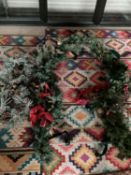 CHRISTMAS: Indoor Faux Christmas WREATH