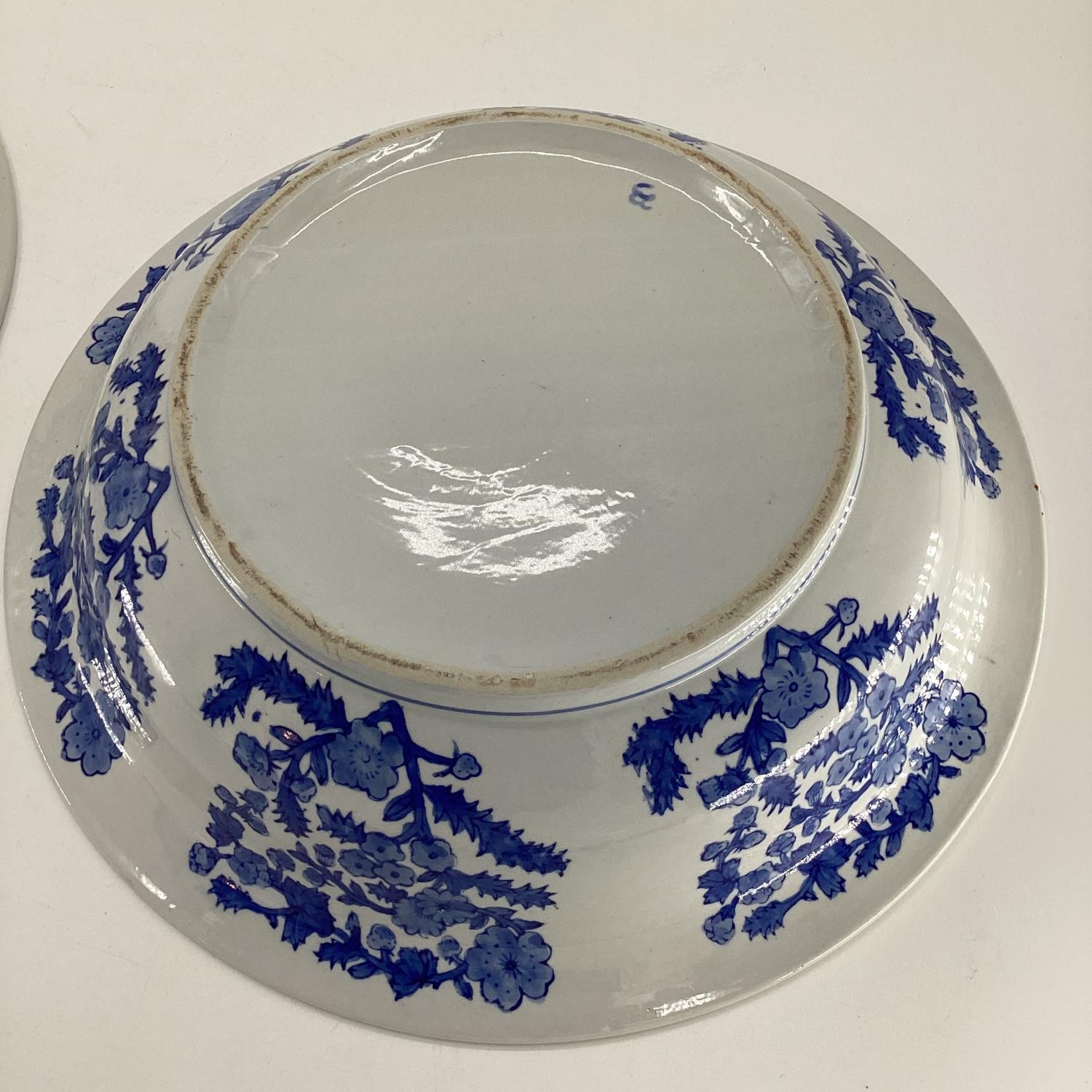 Decorative Modern Blue and White China: a Moyses Stevens large open bowl, and a similar one; - Image 11 of 11