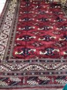 Fine Tekke carpet , Circa. 1940, Size. 3.92 x 2.65 metres