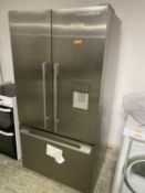Fisher & Paykel American style fridge freezer, with paperwork and has had maintenance - both doors