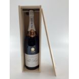 Jeroboam of Pol Roger champagne, in original box