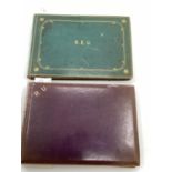 Two Photograph albums mainly depicting the life of the Underdown family in the early 1900s, photos