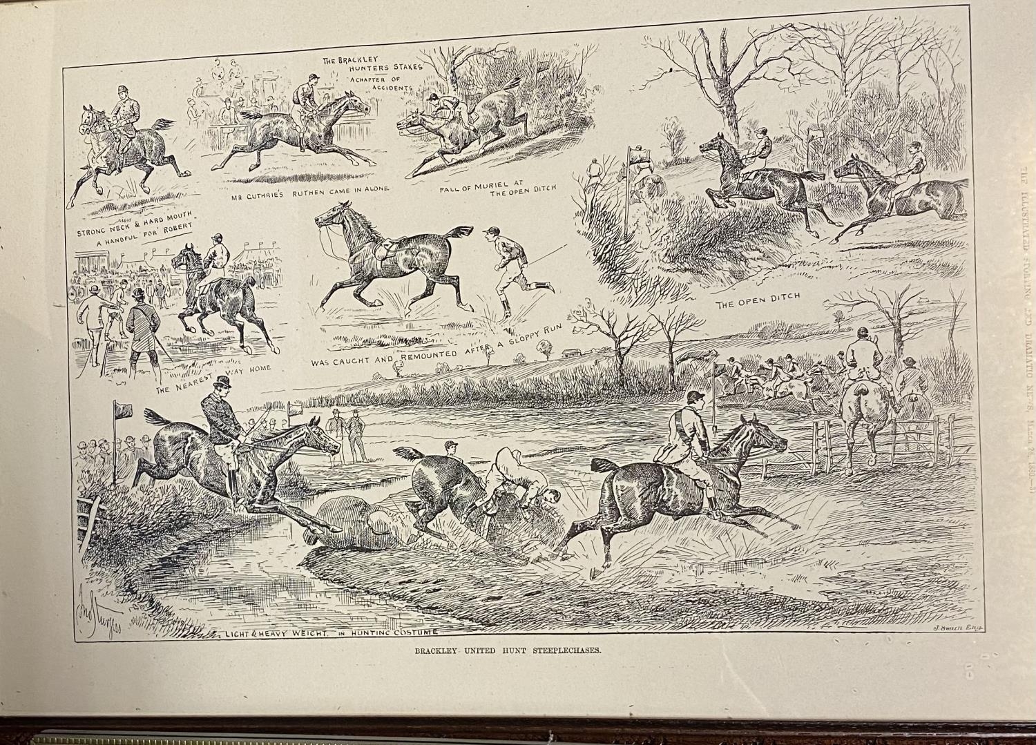A large collection of Horse/Hunting framed pictures and prints - Image 4 of 7