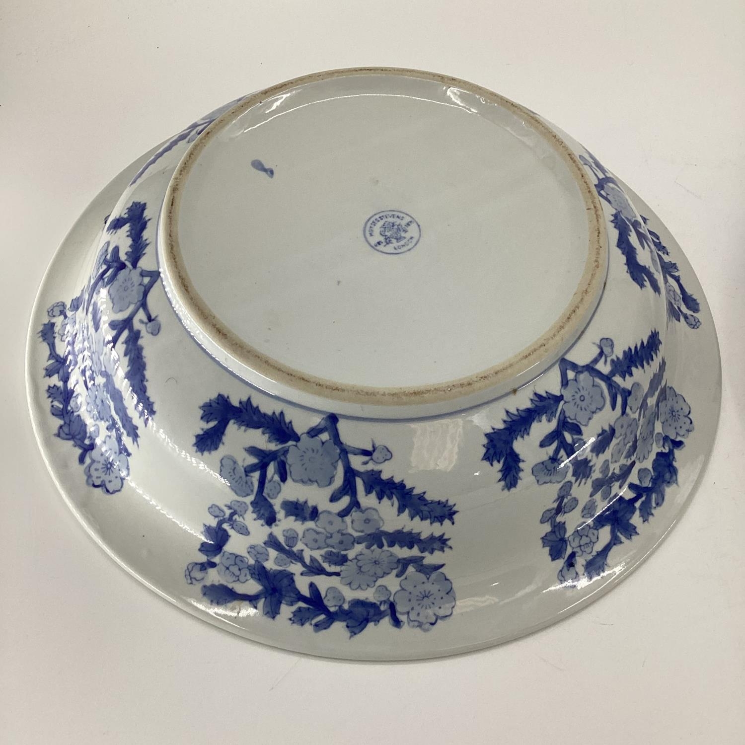 Decorative Modern Blue and White China: a Moyses Stevens large open bowl, and a similar one; - Image 9 of 11