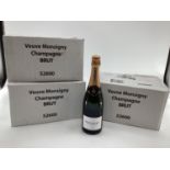 18 bottles Veuve Monsigny Brut Champagne