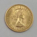 An Elizabeth II gold sovereign dated 1966, 8.01g